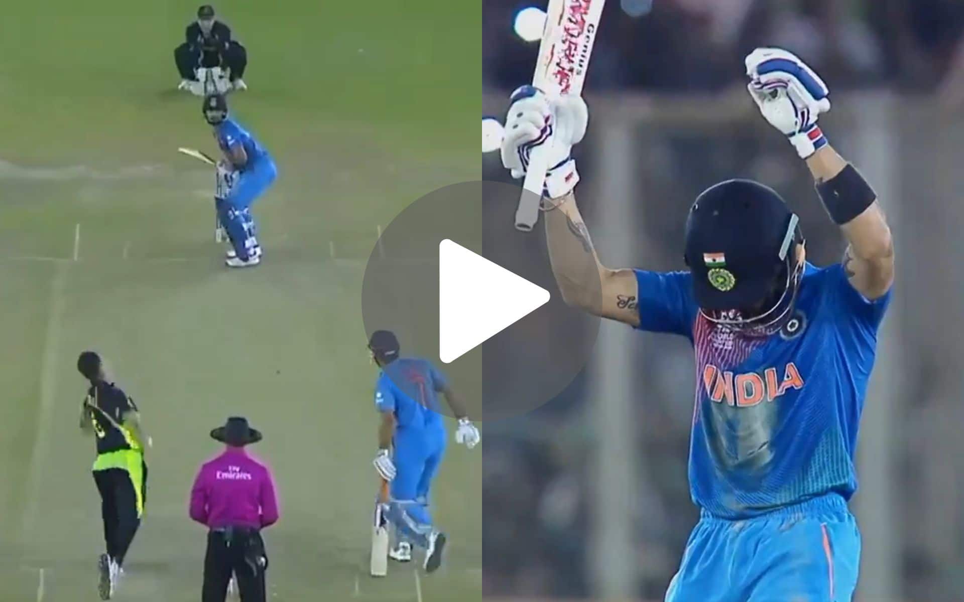 [Watch] When Virat Kohli Settled 'Greatest Clutch Player' Debate With A 82* Vs AUS In T20 World Cup